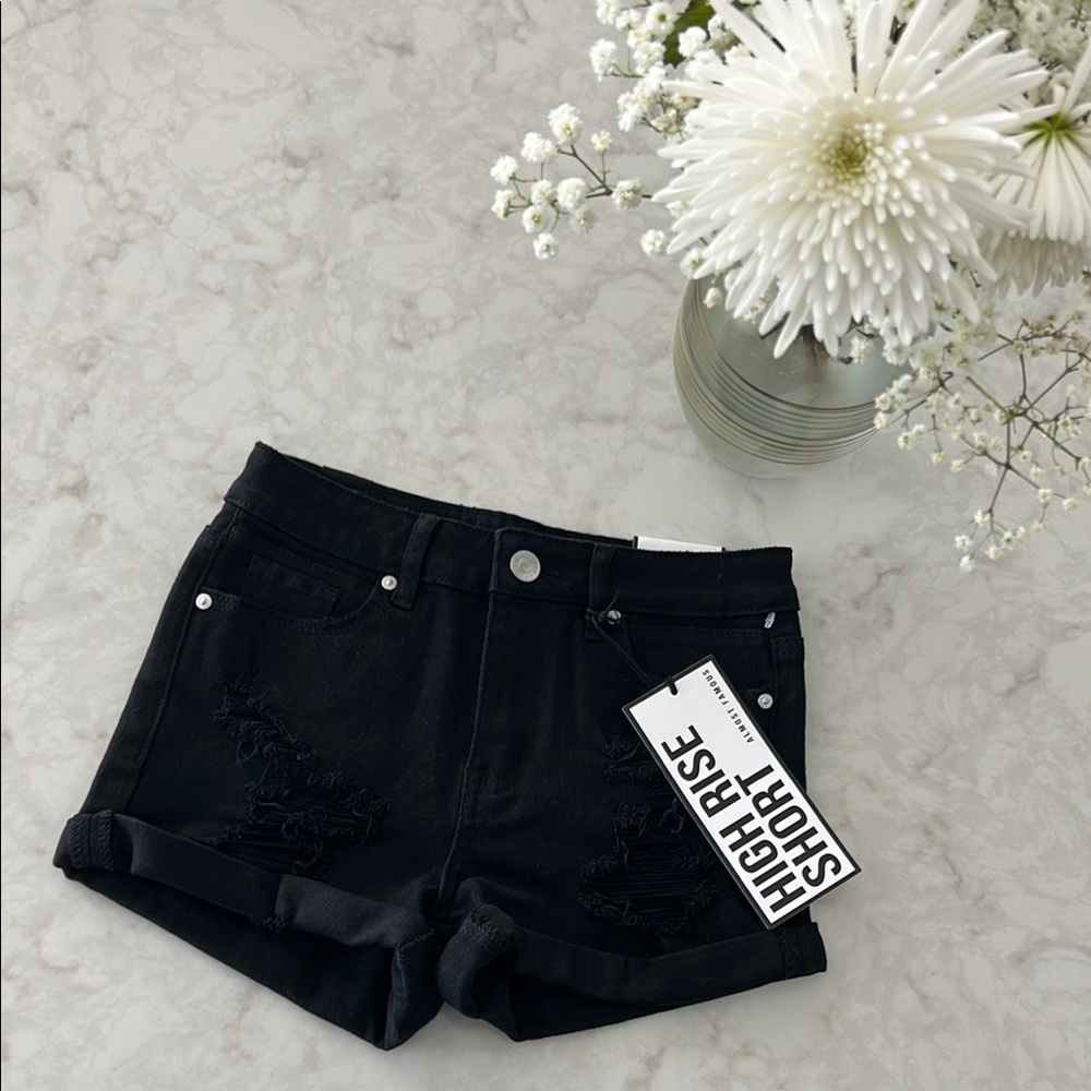 NWT Almost Famous distressed shorts